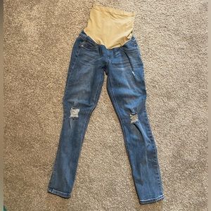 Gently used maternity jeans